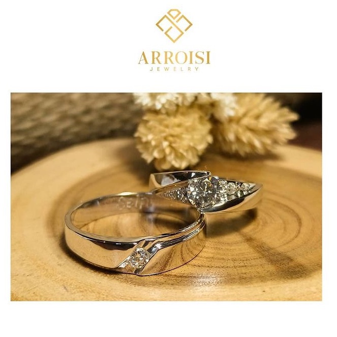 Cincin Couple Emas Palladium Cincin Custom