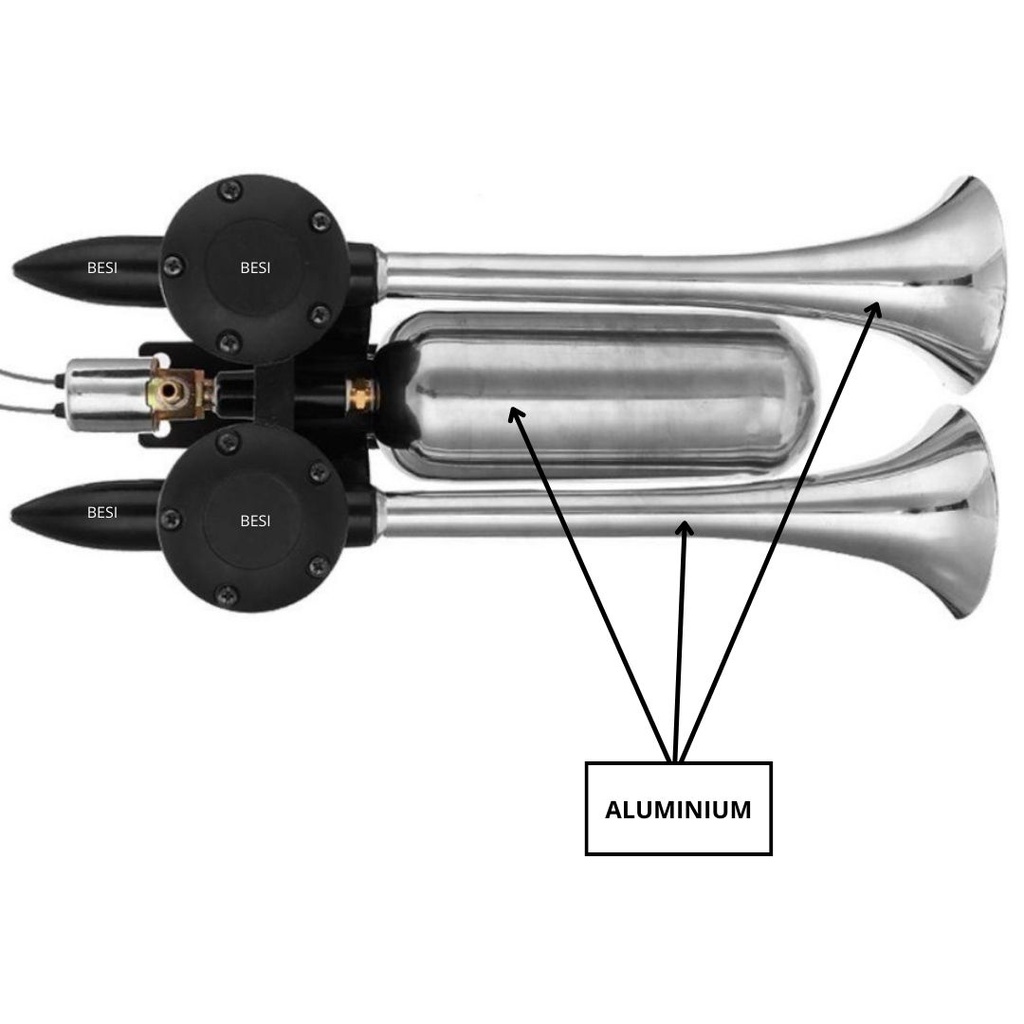 KLAKSON ANGIN BUNYI GEMA 12V/24V