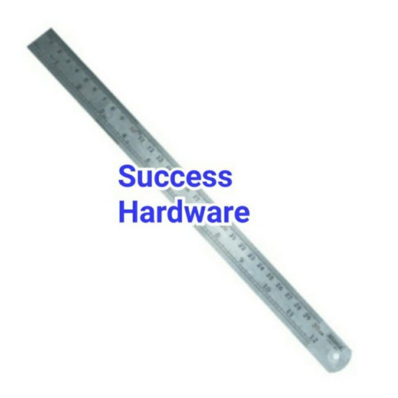 

KRISBOW PENGGARIS BESI 30 CM / KRISBOW STEEL RULE 12 INCI / 300 MM