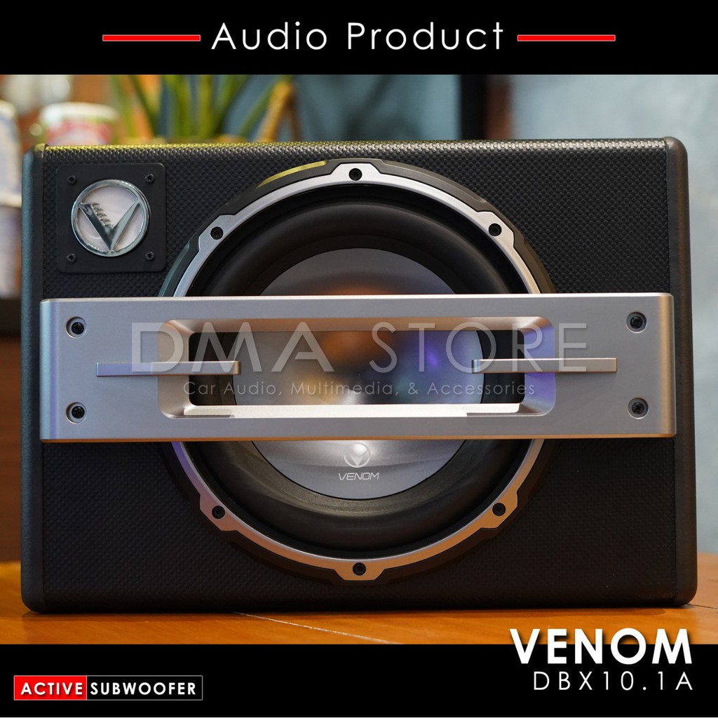 Subwoofer Basstube Aktif Venom Diabox DBX 10.1A 10 Inch Built In Power