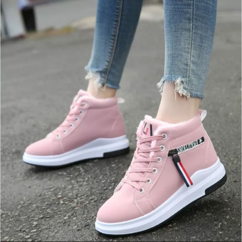 sepatu sneakers boot sleting fashion