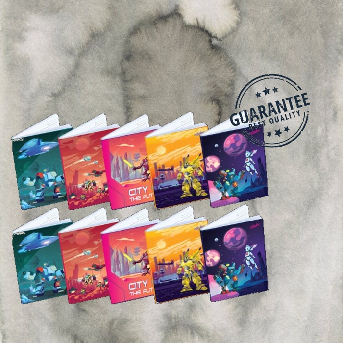 

Terlaris Buku Tulis Estudee Kwarto 58 - Robot Isi 10 Limited