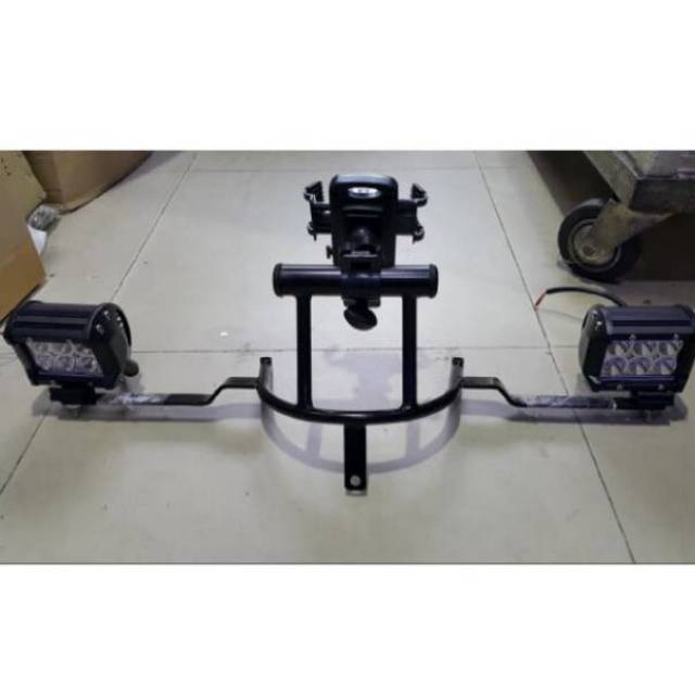 Breket Lampu Dudukan GPS - Holder Hp Buat Motor Yamaha Nmax