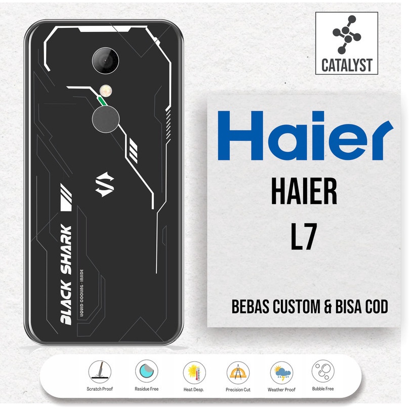 (Buy 1 Get 2) Garskin Skin HAIER L7 - KODE -81HS Bisa Custom - Sticker Case
