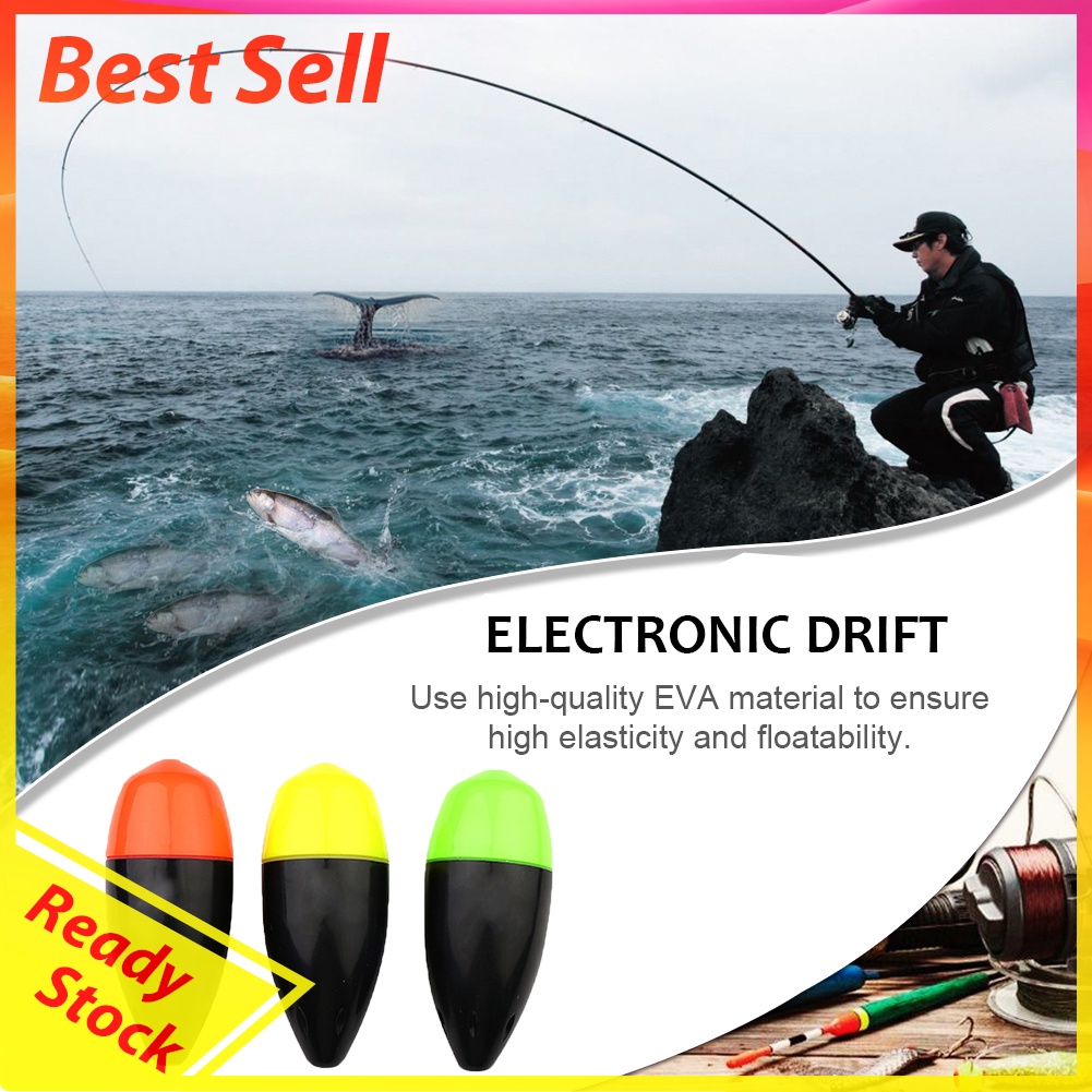 Electric Fishing Floats Luminous Anti-Collision Buoy Bobber Random Color