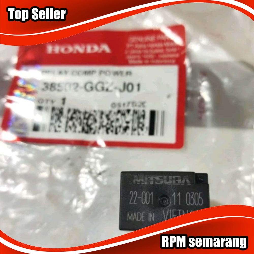 Bendik switch starter relay Honda Beat fi - Scoopy fi - Vario 110 fi esp - Vario 150 original AHM - Mph001914-1