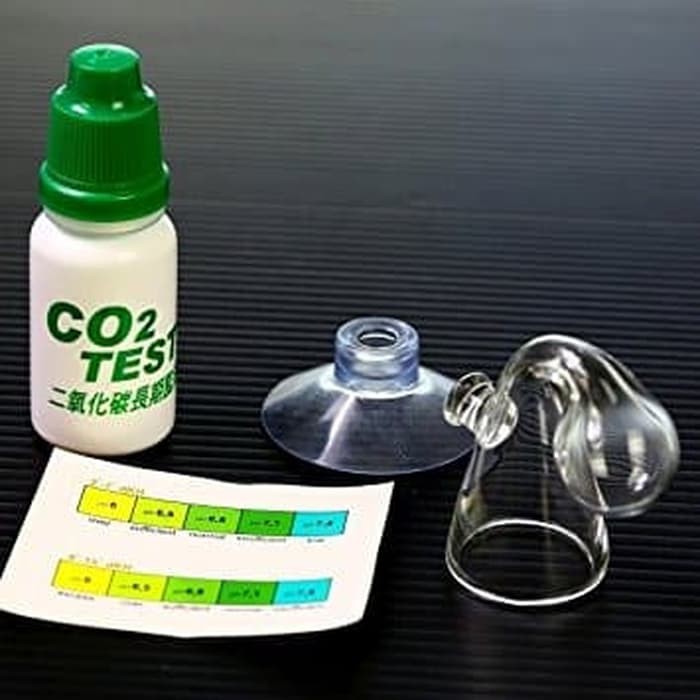 TOP AQUA CO2 Glass Monitor Indicator Indikator CO2 1 Set dengan Liquid