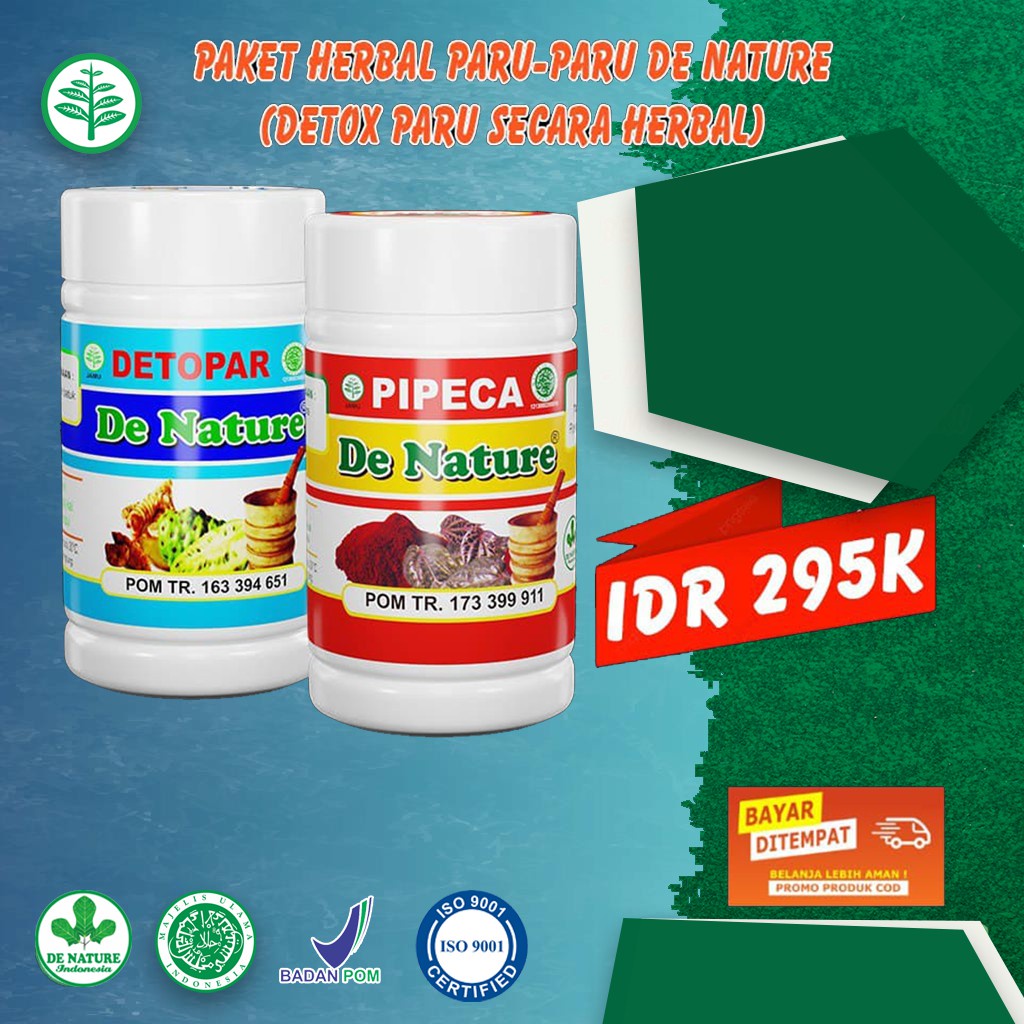 

DETOPAR PIPECA DE NATURE OBAT BATUK MENAHUN TBC BERDARAH BERLENDIR MENAHUN ISPA BRONCHITIS SESAK NAFAS