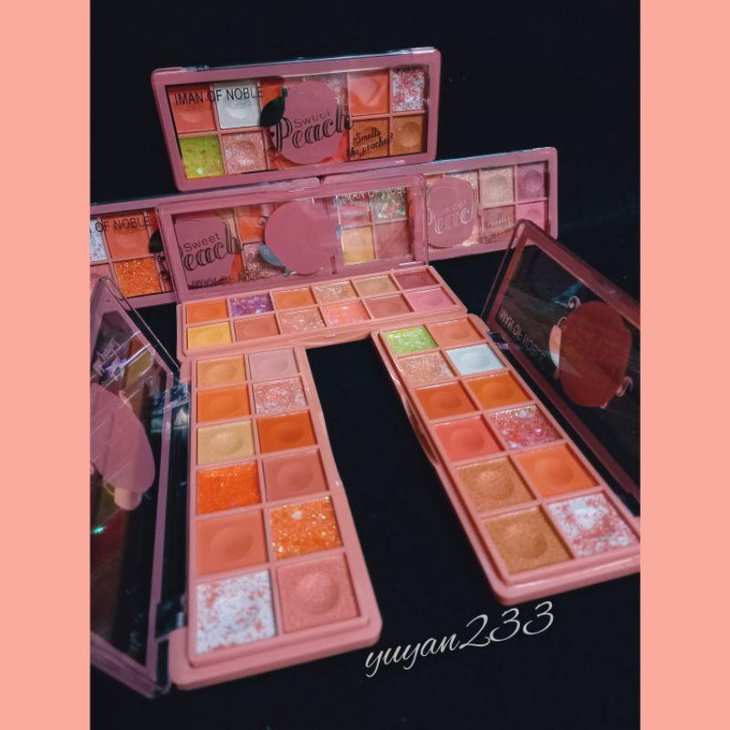 PROMO!!!EYESHADOW SWEET PEACH IMAN OF NOBLE KOTAK 6660