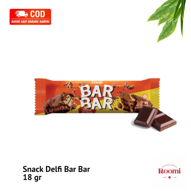 

BARU!! Snack Cokelat Delfi Bar Bar 18gr