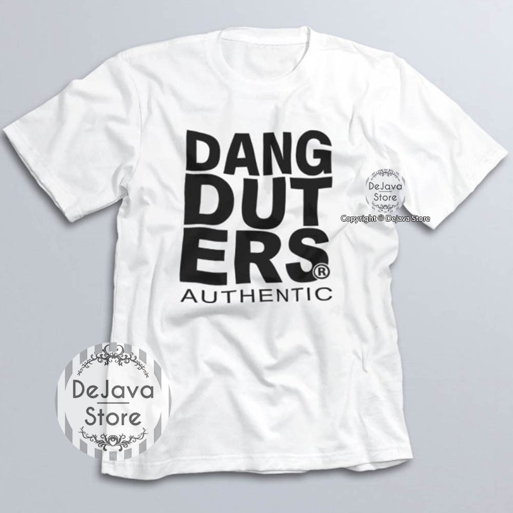 Kaos Distro DANGDUTERS Musik Dangdut Tshirt Baju Murah Populer Tshirt Unisex | 058-5