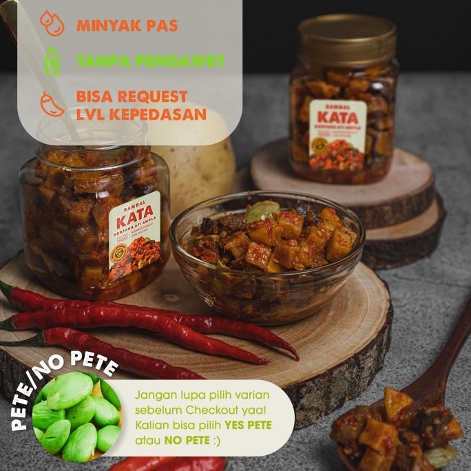 

Sambal Kentang Ati / Hati Ampla (KATA) 150G PETE / NO PETE PEDAS GURIH