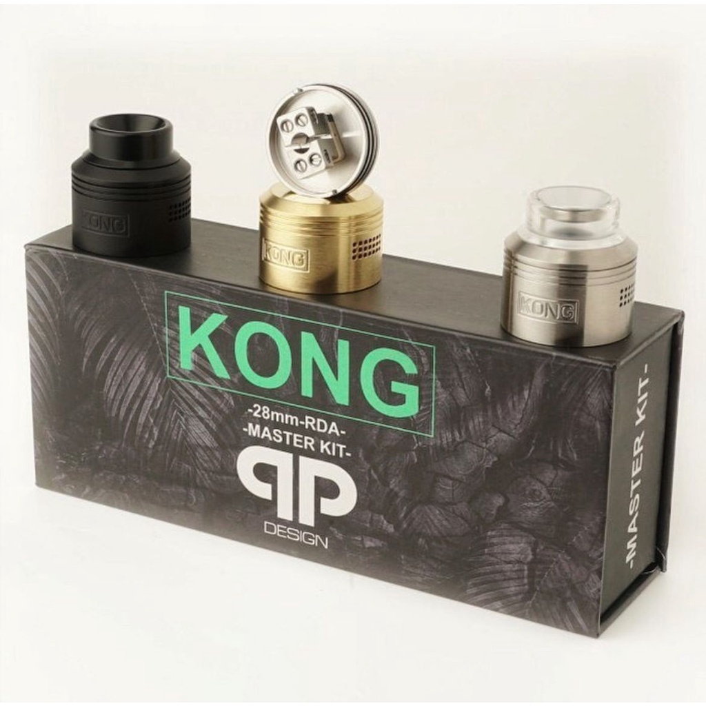 AUTHENTIC KONG RDA by QP Design 28MM Limited Edition 3 CAP