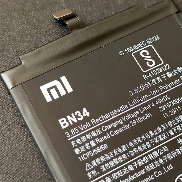 BATERAI REDMI 5A / BN34 / ORIGINAL 100%