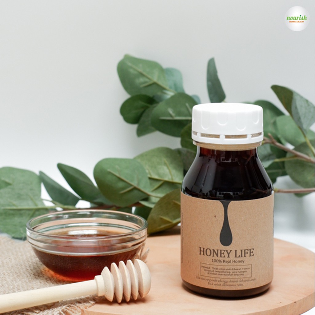 Honey Life Raw Wild Forest Honey - 250 Ml