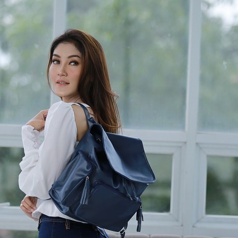 TAS WANITA IMPORT Tas sekolah anak perempuan SMA cocok untuk buku paket - ESCORTBAGS