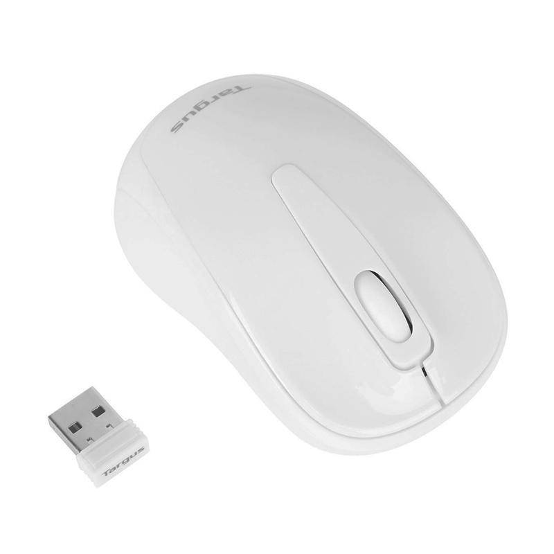 Gramedia Bali - Targus Wiireless Optical Mouse 60001 - White