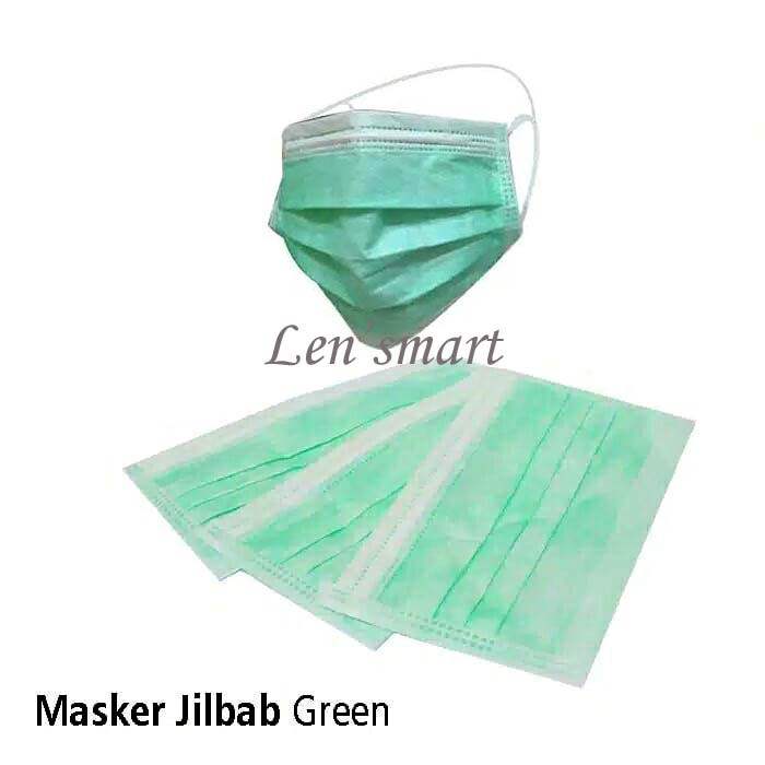 MASKER HIJAB dan EARLOOP/ Masker Pelindung Hidung dan Mulut harga untuk perpcs