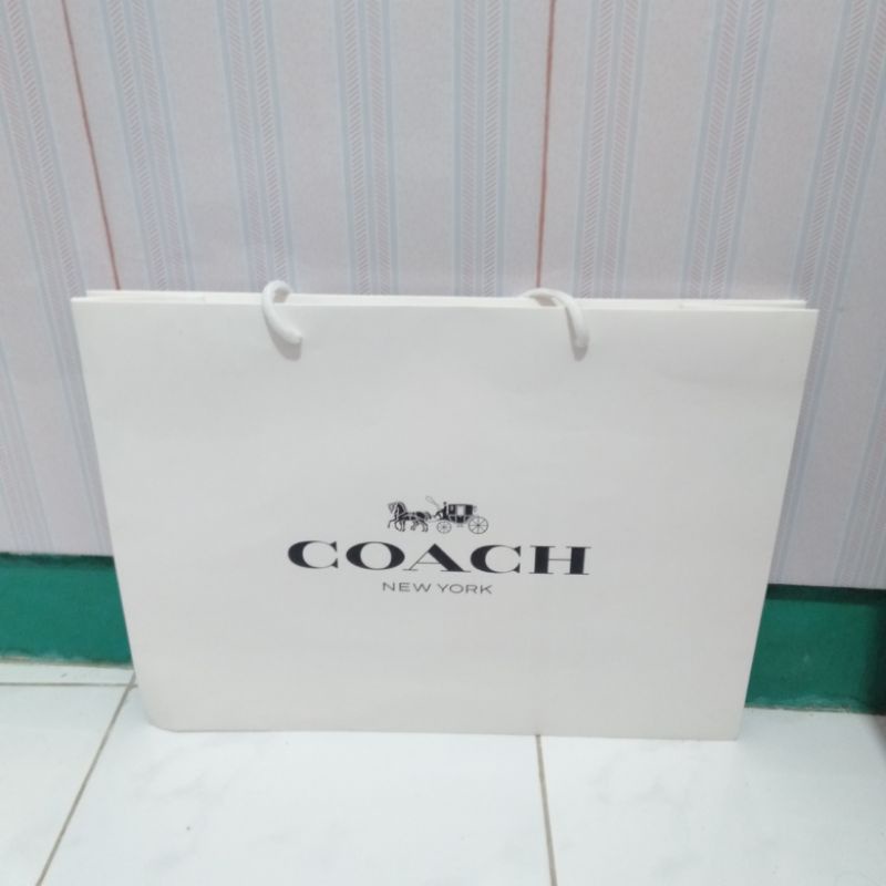 Kantong Paper Bag Coach New York Besar