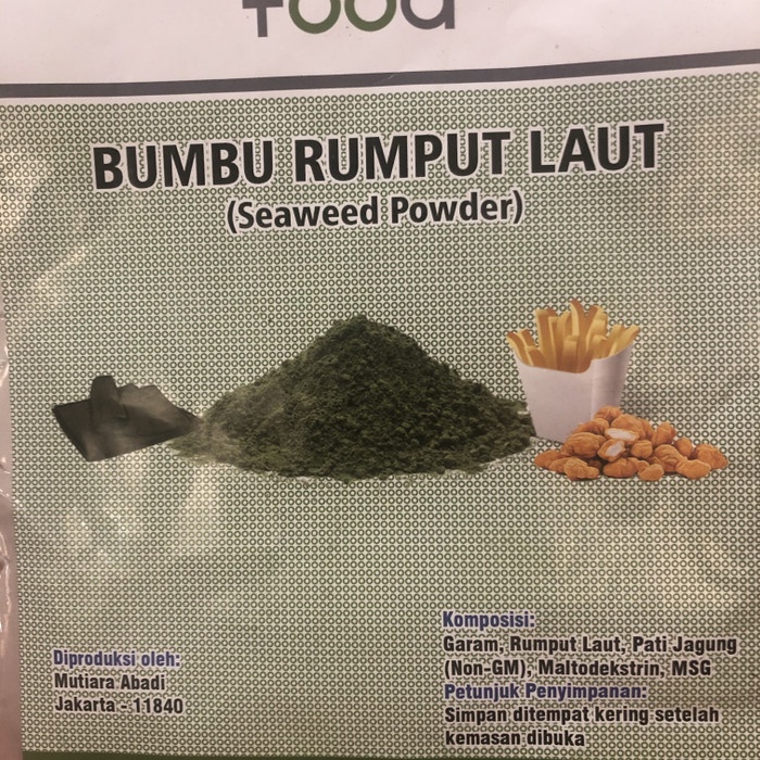 

ComeFood Seaweed 1 kg Bumbu Tabur Rumput Laut Come Food