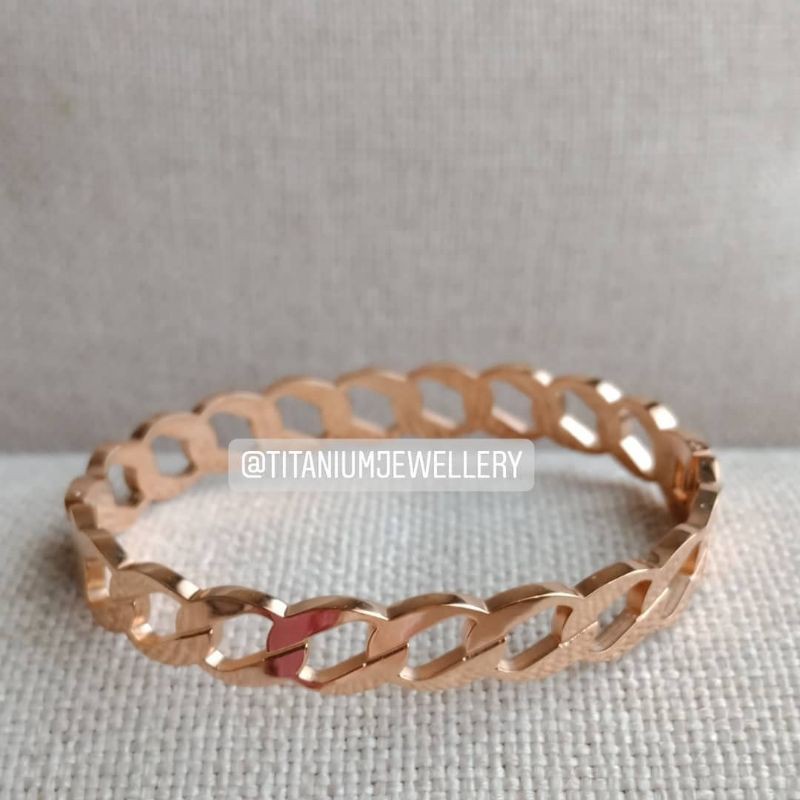 Titanium bangle