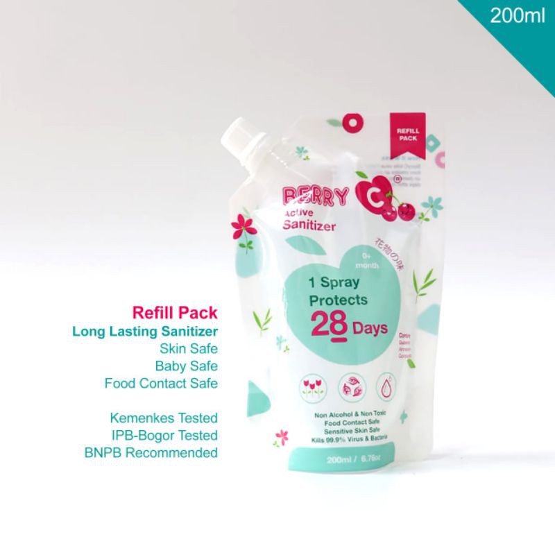BerryC (Tevo BerryC) Refil Pack 200ml/Berry C / Hand Sanitizer
