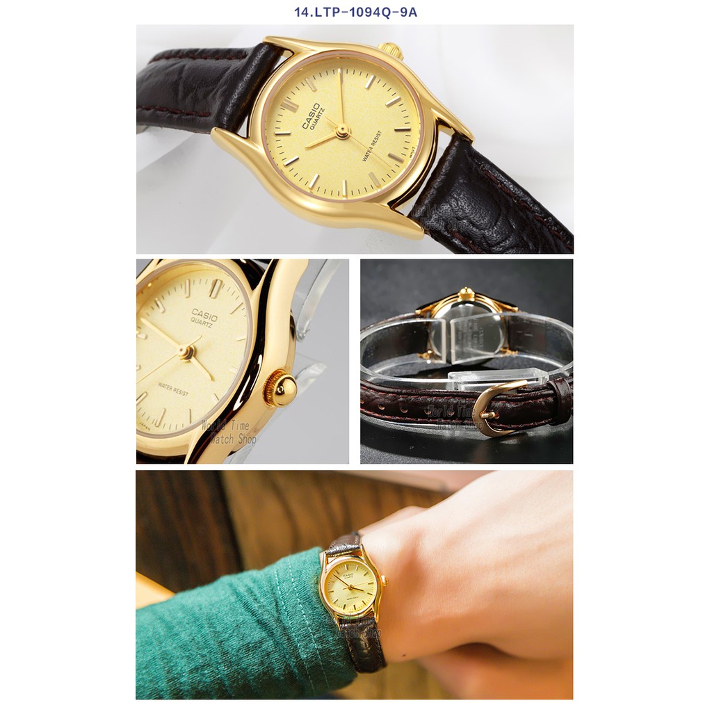 Casio Ltp 1094q 1a Ltp 1094q 7a Ltp 1094q 9a Ltp 1094q 7b2 Ltp 1094q 9 Jam Wanita Shopee Indonesia