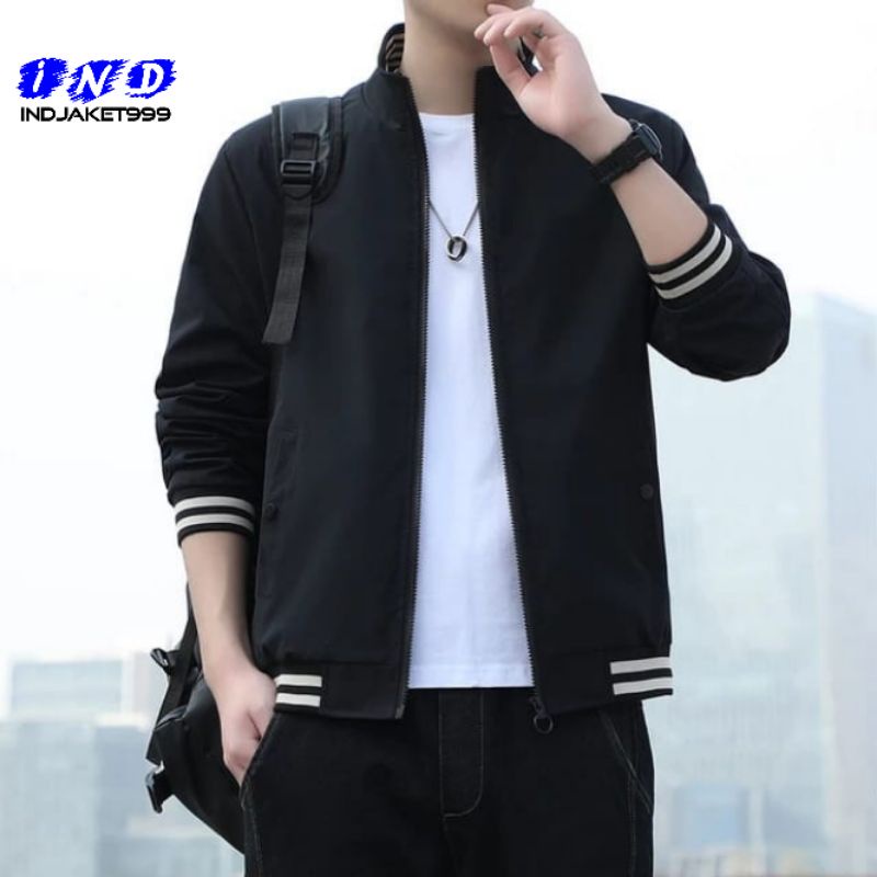 Jual Jaket Bomber Pria/ Jaket Bisbol/ Jaket Outdoor | Shopee Indonesia