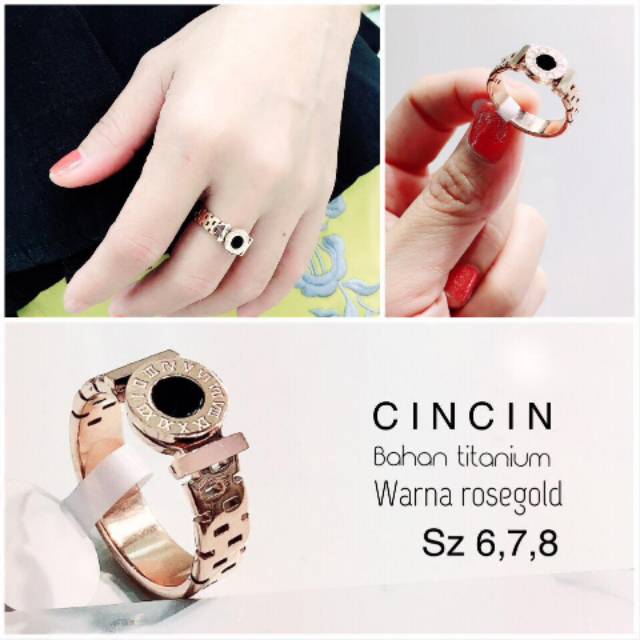 Cincin Titanium Anti Karat | Cincin Casual | Cincin Fashion | Cincin Wanita | Cincin Cewek