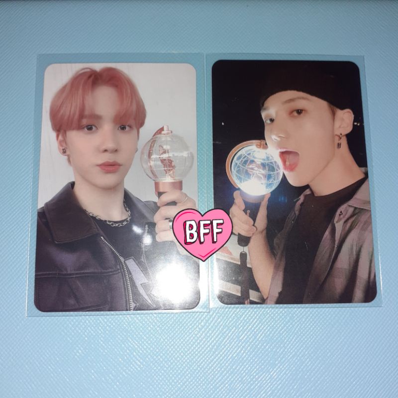 Ateez yunho wooyoung photocard ls lightstick muplant [Booked]