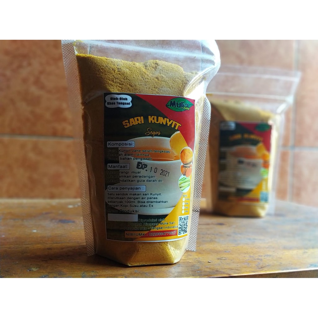 

SARI KUNYIT SEGAR HOME INDUSTRI UKURAN 500 gr