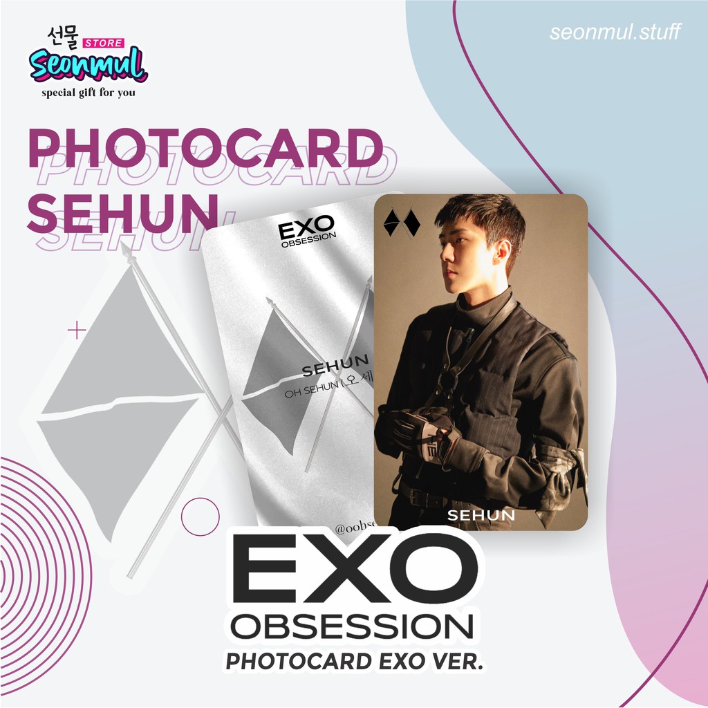 PHOTOCARD PC EXO OBSESSION