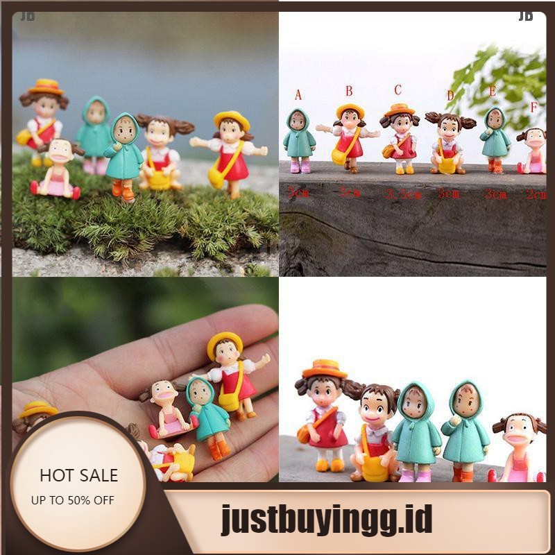 Mainan Boneka Mini Lucu untuk Dekorasi Taman Mikro