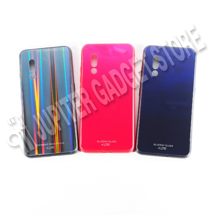 Vivo V15 Pro Ume Black Glass Series Tempered HardCase