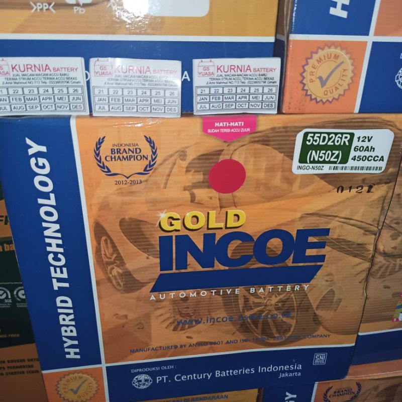 Aki Basah Mobil Incoe Gold N50Z Elf Truck Truk Kijang Terano Serena Cimahi Bandung