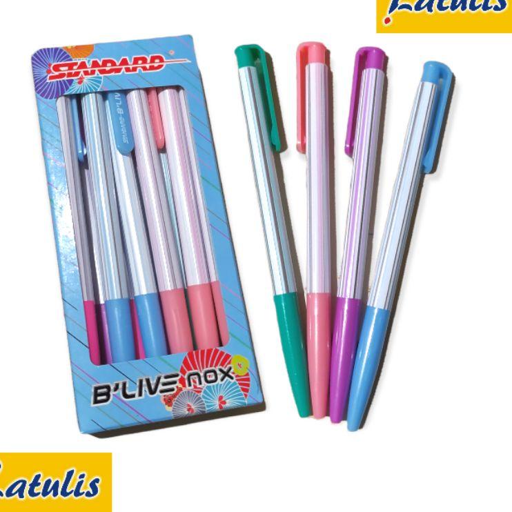 

Terbagus.. Pulpen / Pena / Bolpen Standard B'Live Nox