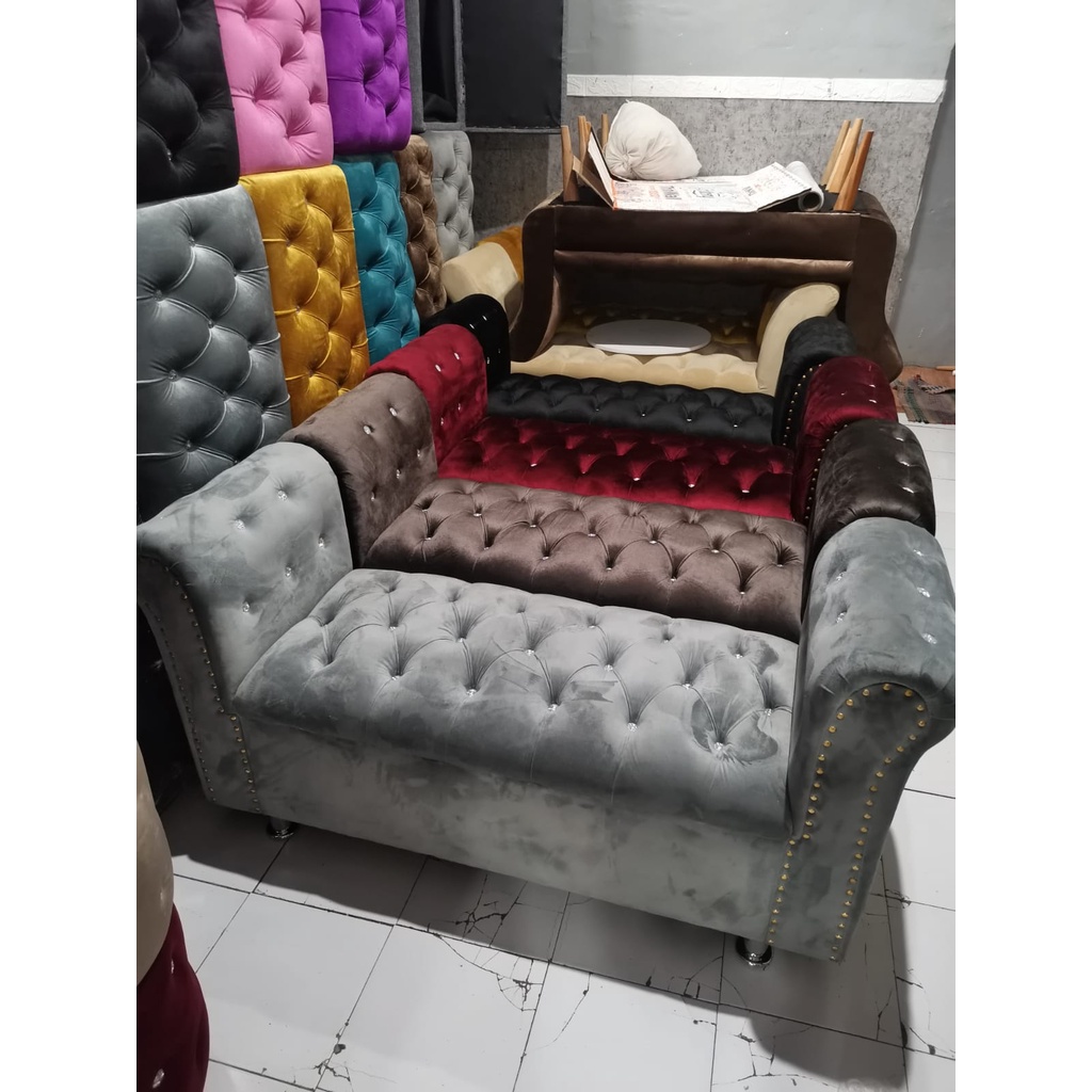 sofa ottoman sultan minimalis