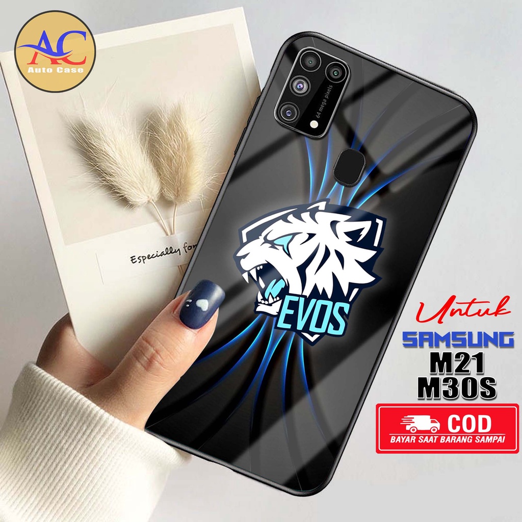 Case Hp Softcase Glossy SAMSUNG M21 M30S EVOS1 Casing Silikon Handphone Pelindung Kamera