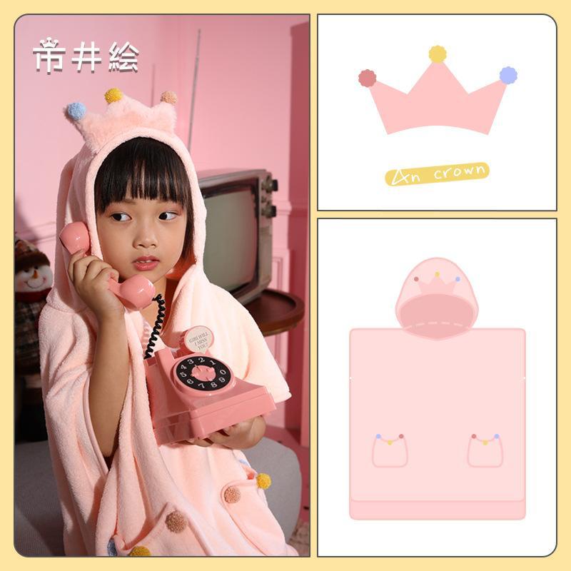 LIMITED EDITION !!! Kimono Handuk Anak Microfiber Motif UNICORN Lucu HIGH QUALITY