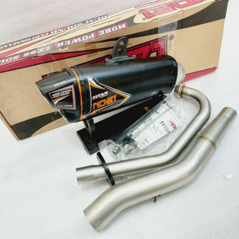 Knalpot Nobi Nob1 Titan Series Jupiter Mx New - Mx king