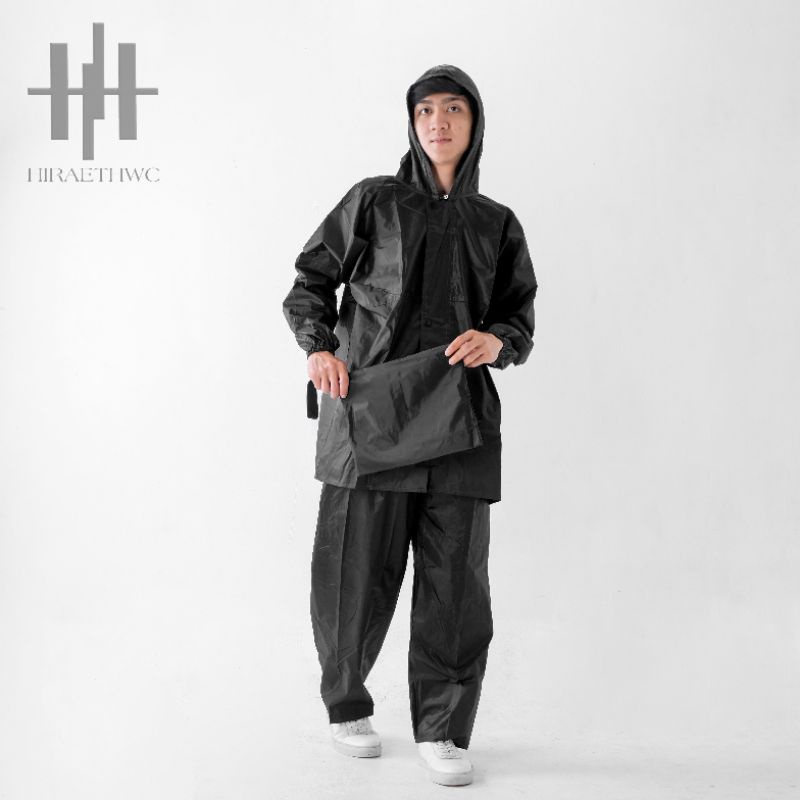 JAS HUJAN SET BAJU DAN CELANA / STELAN JAS HUJAN KOMBINASI