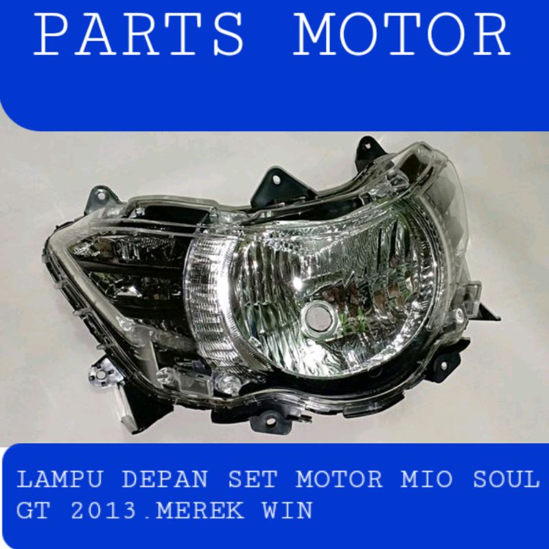 Lampu Depan Set Motor Mio Soul Gt.2013.Merek Win