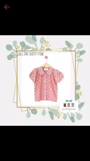 Batik Anak - Jillian Dusty Pink