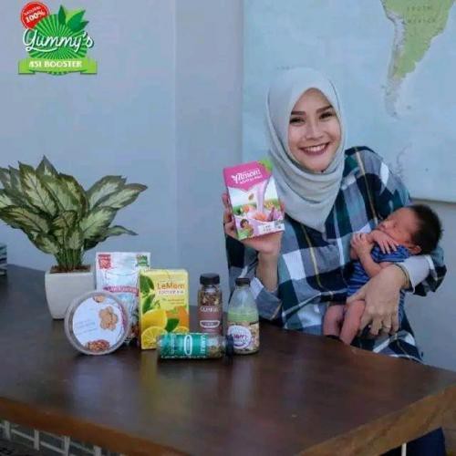 (TERMURAH) ALMOM MILK POWDER PREMIUM &amp; TEA / PELANCAR ASI SARI ALMOND / ASI BOOSTER ALMOM MILK