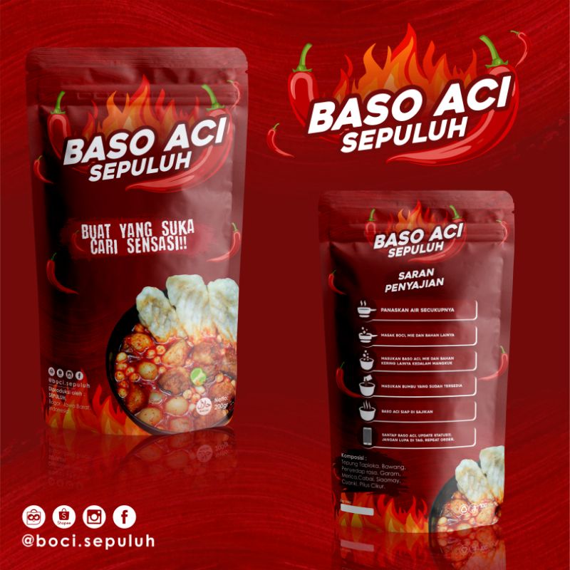 

BASO ACI SEPULUH TAICHAN KUAH PEDAS ORIGINAL_BOCI TAICHAN KUAH CABAI PEDAS