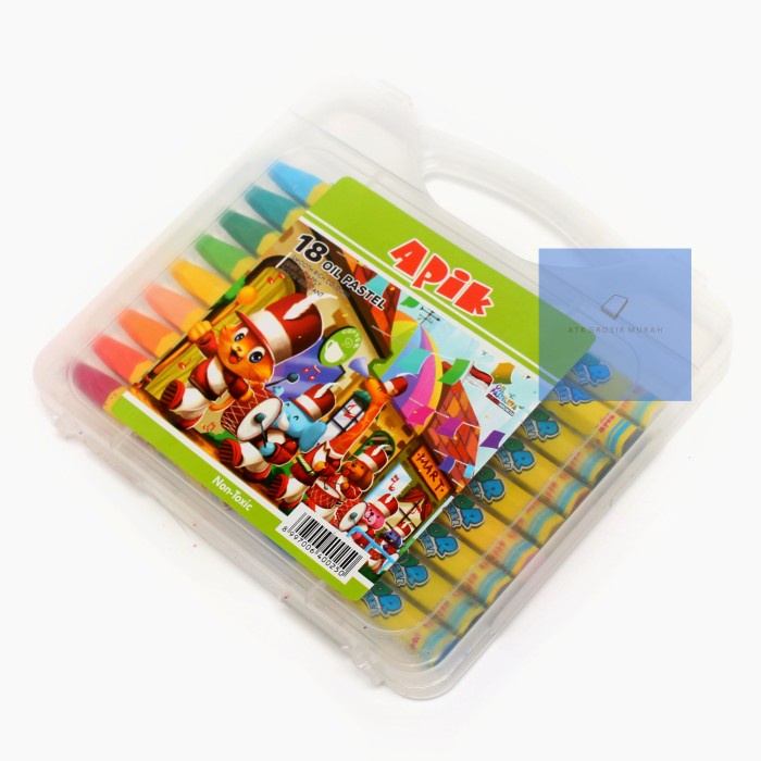 

PASTEL-DRY-OIL- CRAYON APIK OIL PASTEL 18 WARNA -OIL-DRY-PASTEL.