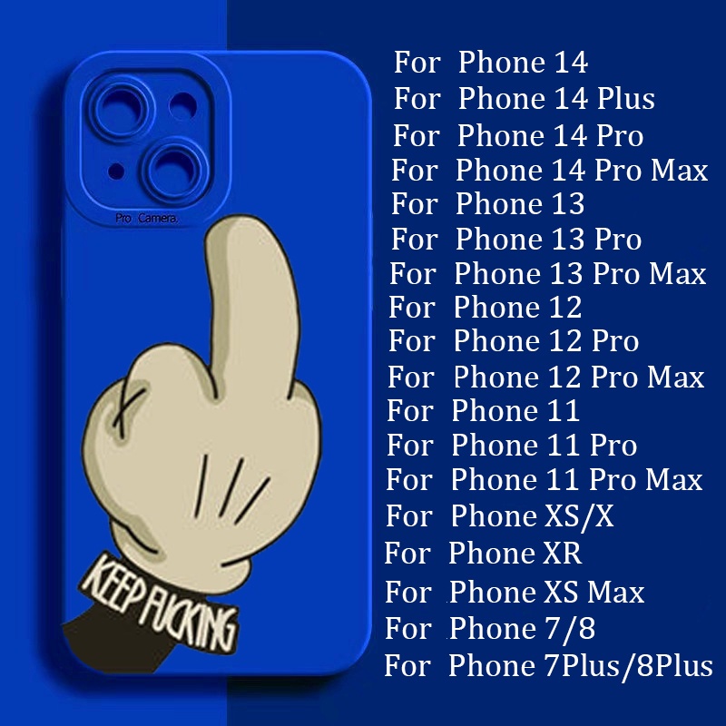 Soft Case Tahan Banting Untuk IPhone 14 Pro Max 13 12 11 XR XS X Plus