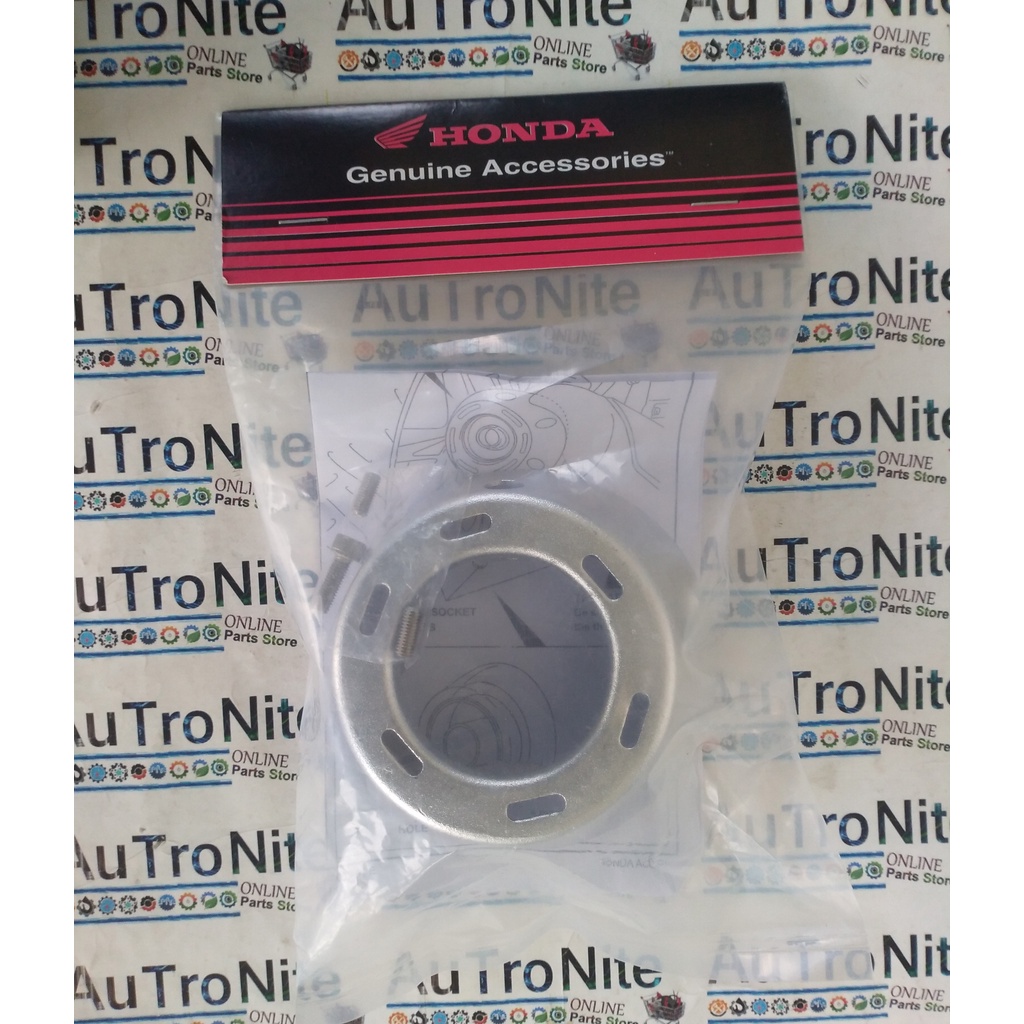 Muffler End Cover 08F53-KVB-740 Silver Original Honda Click Vario 110 PCX 125 150 CBU Vietnam