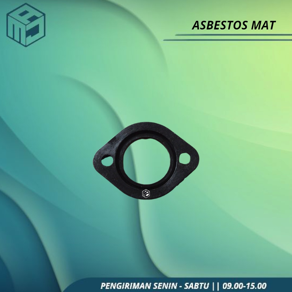 Asbestos Mat Karet Sparepart Mesin Chainsaw Kecil Bar 22" Senso 5200/5800