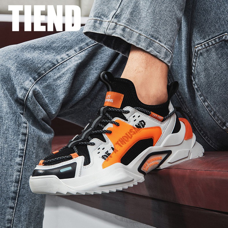 Sepatu Pria Sneakers Casual Sporty Sepatu Snakers Cowok Terbaru Korean Style Fashionable Sepatu Sneakers